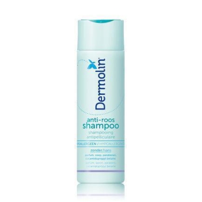 Foto van Dermolin anti roos shampoo capb vrij 200ml via drogist