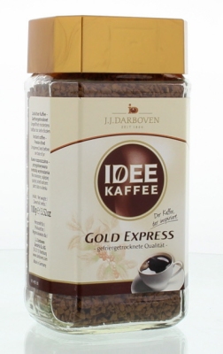 Idee koffie gold express oploskoffie 6 x 100gr  drogist