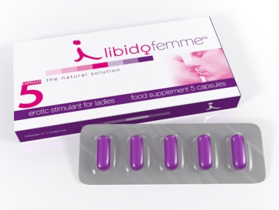 Libido femme 100% natural 5 capsules  drogist