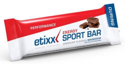 Foto van Etixx energy sport bar chocola 12 x 40g via drogist