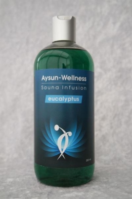 Foto van Aysun-wellness sauna infusion eucalyptus 500ml via drogist
