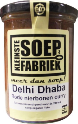 Foto van Kleinste soep fabriek delhi dhaba rode nierbonen curry soep 400ml via drogist