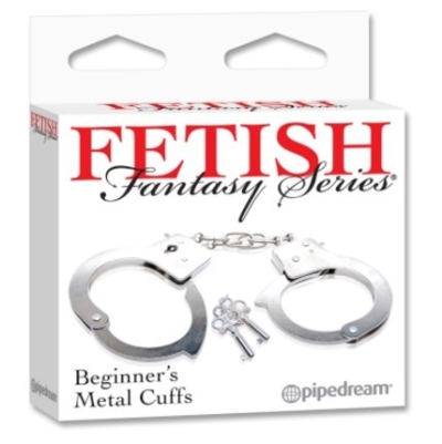 Fetish fantasy beginners metal cuffs 1st  drogist