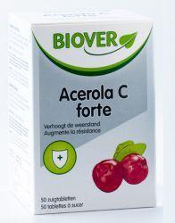 Biover acerola c forte 500 mg 50zt  drogist