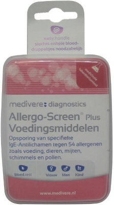 Medivere allergoscreen voedingsmiddelen plus 1st  drogist