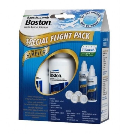 Foto van Boston simplus flight pack 2x60ml via drogist
