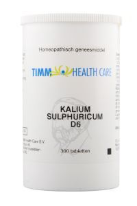 Timm health care kalium sulf d6 6 300tab  drogist