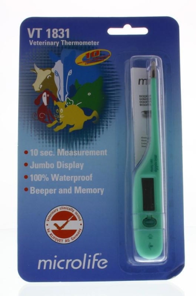 Retomed thermometer veterinary 1831 1st  drogist