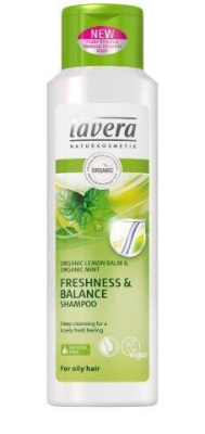 Foto van Lavera shampoo freshness & balance 250ml via drogist
