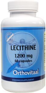 Orthovitaal lecithine 1200 60cap  drogist