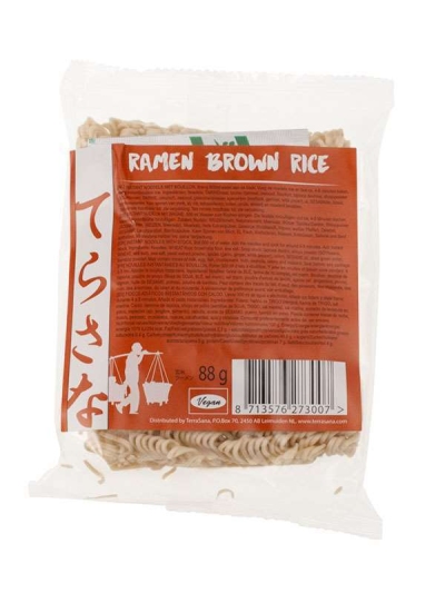 Terrasana ramen rijst noodles 88g  drogist