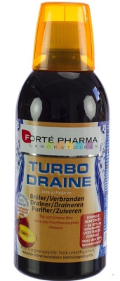 Forte pharma afslankdrank turbodraine 500ml  drogist