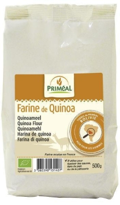 Foto van Primeal quinoa meel 500g via drogist