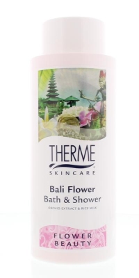 Foto van Therme bath & showergel bali flower 500 ml via drogist