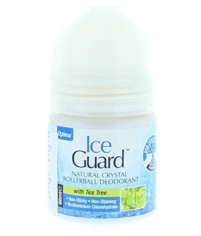 Optima ice guard deodorant roll on tea tree 50ml  drogist
