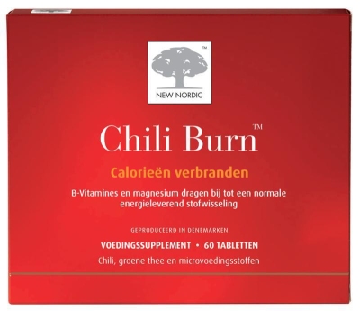 Foto van New nordic chili burn 60 tabletten via drogist