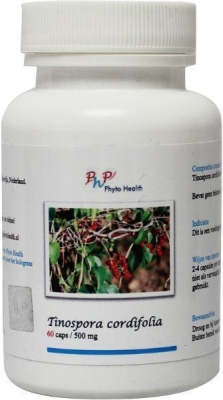 Foto van Phyto health pharma tinospora cordifolia 60cap via drogist
