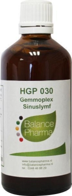 Foto van Balance pharma gemmoplex hgp030 sinuslymf 100ml via drogist