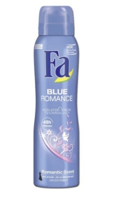Foto van Fa deodorant spray blue romance 150ml via drogist