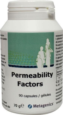 Foto van Metagenics permeability factors 90cap via drogist