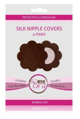 Foto van Bye bra nipple cover zijde donkere huid 4pr via drogist