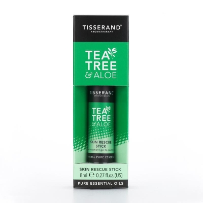 Foto van Tisserand skin rescue stick tea tree aloe 8ml via drogist