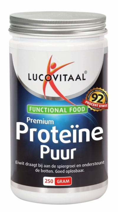 Foto van Lucovitaal functional food premium proteïne puur 250g via drogist