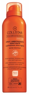 Foto van Collistar zonnebrand moisturizing spray spf 20 200ml via drogist