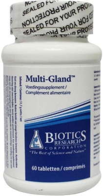Foto van Biotics multigland 60tab via drogist
