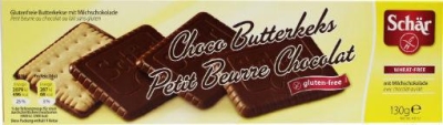 Schär butterkeks (biscuit) chocolade 130g  drogist