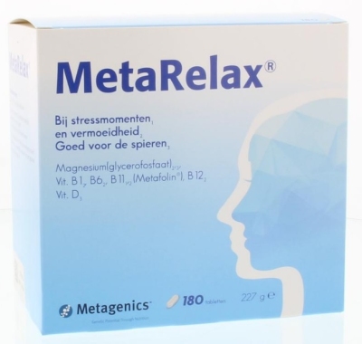 Metagenics metarelax 180tab  drogist