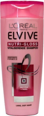 Foto van Elvive shampoo nutri gloss 250ml via drogist