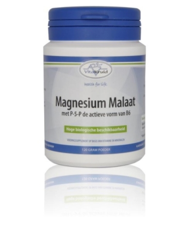 Vitakruid magnesium malaat met p-5-p 120g  drogist