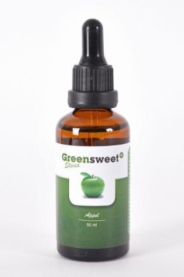 Foto van Greensweet stevia vloeibaar appel 30ml via drogist