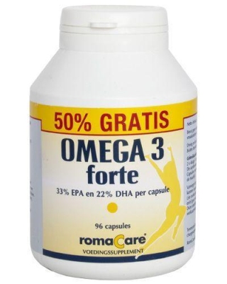 Romacare omega 3 forte 33epa 22dha 64+32c  drogist