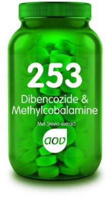 Foto van Aov 253 dibencozide & methylcobalamine 60tb via drogist