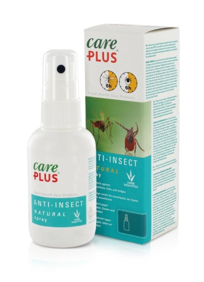 Foto van Care plus anti-insecten natural spray 60ml via drogist
