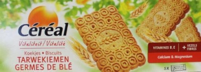 Cereal koekjes tarwekiemen 210g  drogist