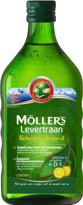 Mollers levertraan citroen 250ml  drogist