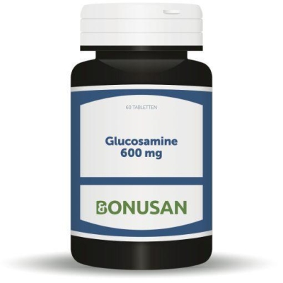 Foto van Bonusan glucosamine 600 mg 60tab via drogist