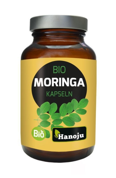 Hanoju bio moringa oleifera heelblad 350 mg 90ca  drogist