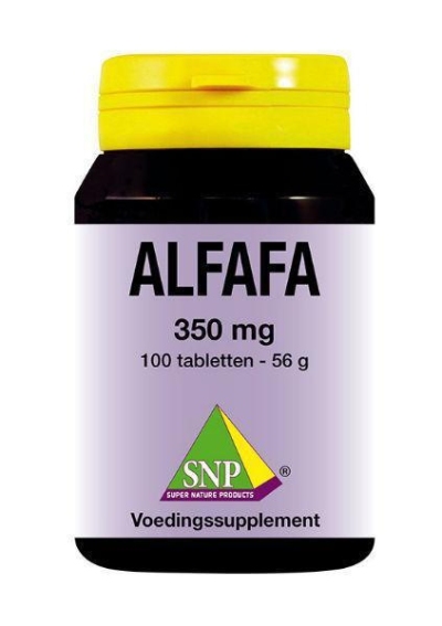 Snp alfalfa 350 mg 100tb  drogist