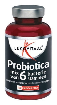 Foto van Lucovitaal probiotica 6 bacterie stammen 150tb via drogist