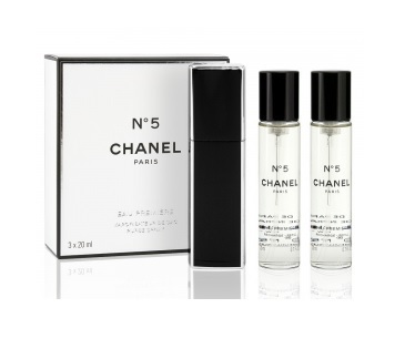 Foto van Chanel no.5 eau premiere geschenkset 3x20ml via drogist