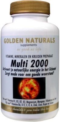 Golden naturals multi 2000 30tab  drogist