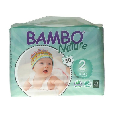 Bambo babyluiers mini 2 3-6 kg 30st  drogist