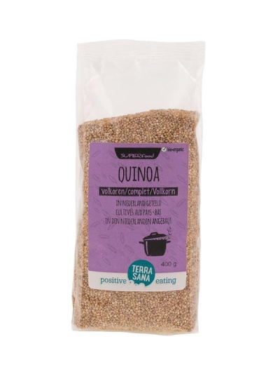 Foto van Terrasana quinoa volkoren 400g via drogist