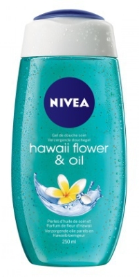 Foto van Nivea douche hawaii flower oil 250ml via drogist