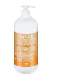 Foto van Sante familie xl bio sinaasappel kokos shampoo bdih 950ml via drogist
