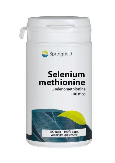 Springfield selenium methionine 100 100cap  drogist
